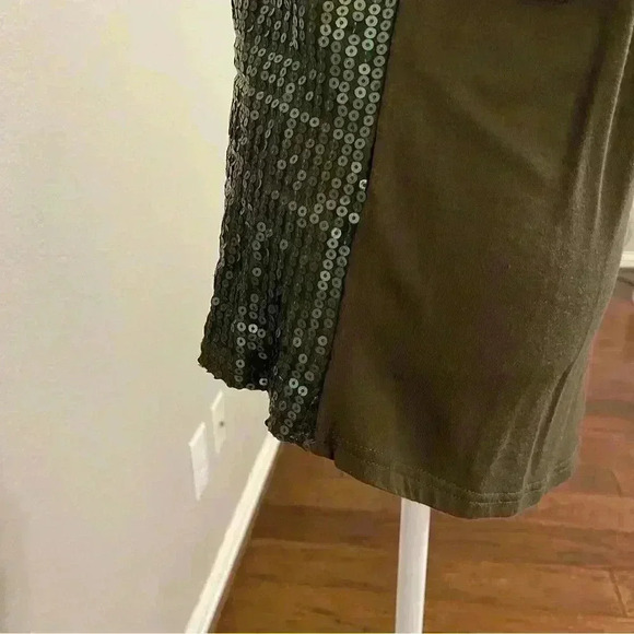 Willi Smith green sequin top size small - Picture 10 of 13